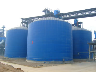 绥滨水泥钢板库改造