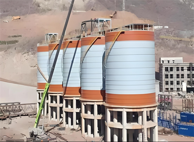 绥滨高架钢板仓